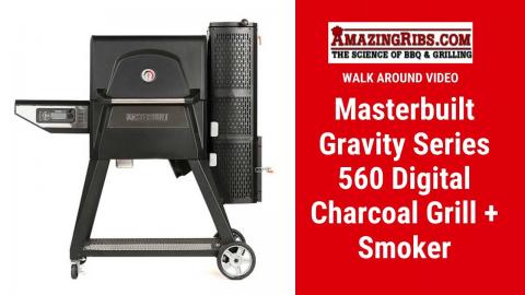 Masterbuilt Gravity Series 560 Digital Charcoal Grill + Smoker