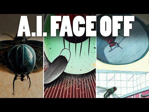 A.I. Image Faceoff #shorts