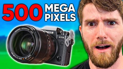 Shooting a 500 Megapixel Photo!