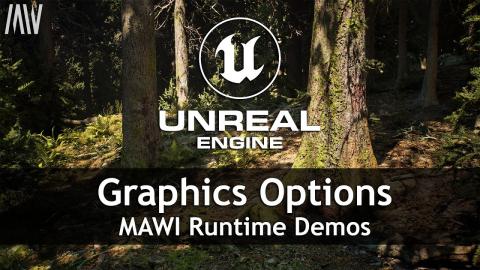 MAWI Runtime Demo | Unreal Engine 5 | Graphics Options Explained #unrealengine #UE5 #gamedev