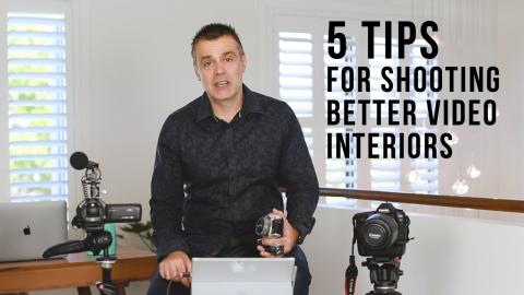 5 tips for shooting video interiors for your Youtube Channel