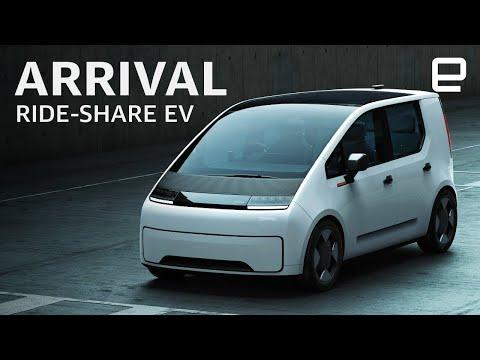 Arrival's electric car for Uber drivers