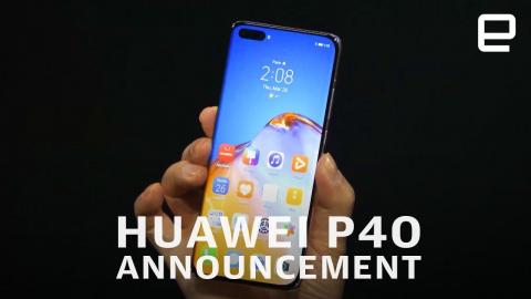Huawei P40 announcement in 12 minutes