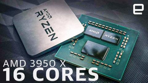 AMD's 16-core Ryzen 3950X is its fastest desktop processor ever