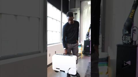 Electric Scooter INSIDE a Briefcase!