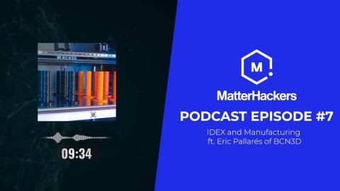 IDEX 3D Printing & Manufacturing ft. Eric Pallarés | The MatterHackers Podcast | Episode 7