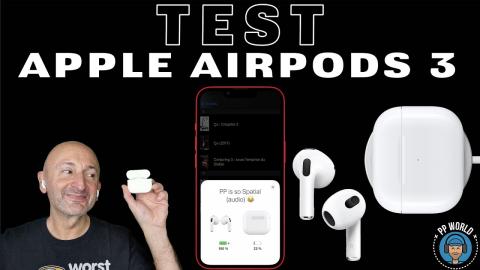 TEST : APPLE AirPods 3 (Avec Comparatif et MESURES Techniques Expliquées)
