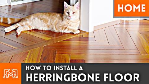 How To Install a Herringbone Wood Floor