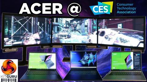 CES 2024: ACER featuring SpacialLabs Technology