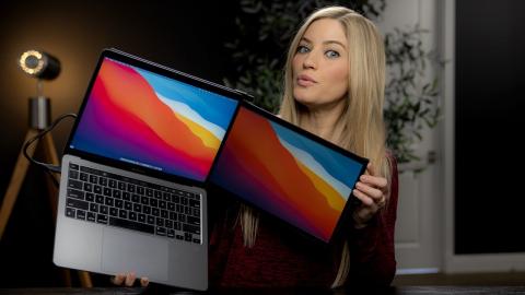 Dual-Screen Laptop Monitors! Mobile Pixels DUEX Lite & DUEX Plus Review!