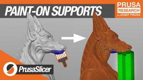 PrusaSlicer 2.3 - Paint on supports (currently available an alpha version)