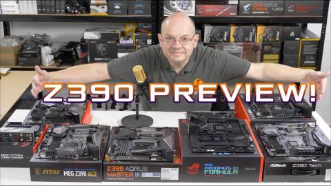 Intel Z390 Preview - Leo gets ALL the boards!