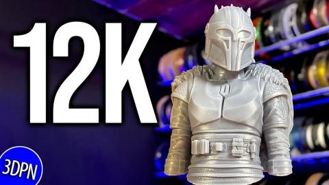 ULTRA FAST 12K Resin 3D Printing! Anycubic Photon Mono M5s!