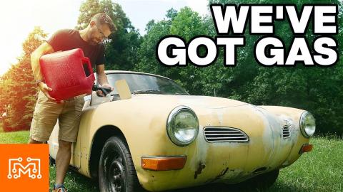 There's A Hole In The Gas Tank! | I Like To Make Stuff | Karmann Ghia