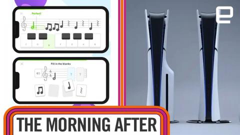 The smaller PS5 with removable disc drive, Duolingo's music lessons and more | The Morning After