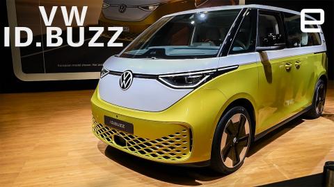 VW ID.Buzz hands-on: a groovy, roomy EV van