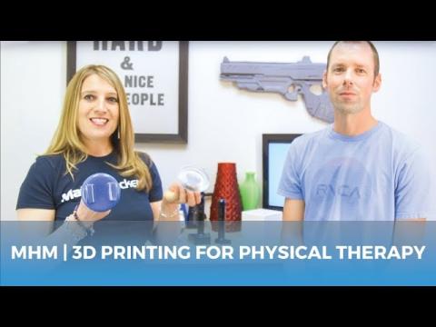 MatterHackers Minute // 3D Printing Physical Therapy Tools