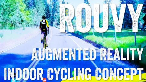Rouvy Augmented Reality Indoor Cycling Concept // Zwift Gaming Competitor?