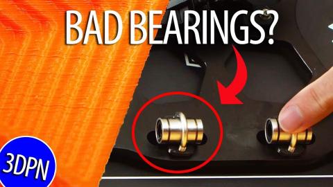 HOW TO Replace BAD 3D Printer Bearings and Troubleshoot Results