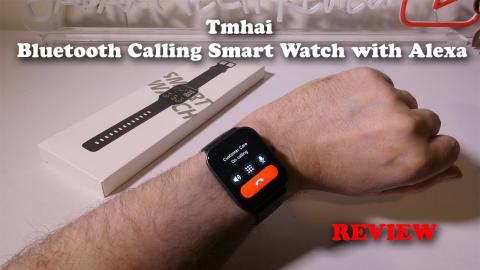 Tmhai Bluetooth Calling Smart Watch with Alexa REVIEW