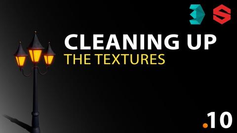 Cleaning Up The Textures #10 - 3DS Max Modelling Tutorial Course