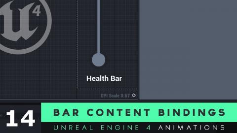 Progress Bar Content Binding - #14 Unreal Engine 4 User Interface Development Tutorial Series