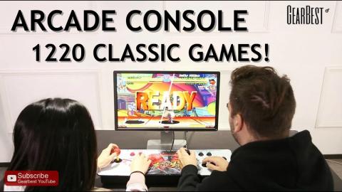 Arcade Console w/ 1220 Video Games! - GearBest