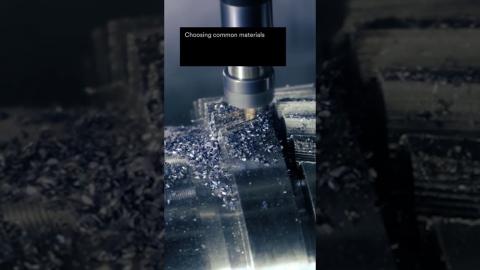 CNC Quick Tip: Use Common Materials