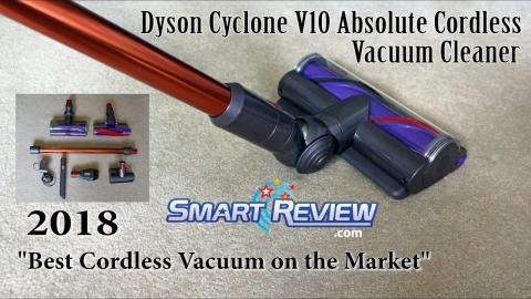 Dyson Cyclone | Dyson V10 Absolute Cordless Vacuum Demo | Best Cordless on the Market | Smart Review