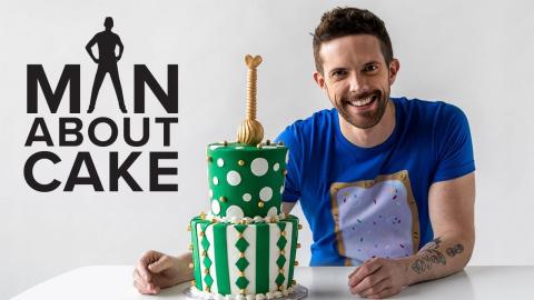 Mad Hatter Baby Shower Cake ???? | Man About Cake with Joshua John Russell
