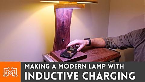 Making a Modern Lamp with Inductive Charging