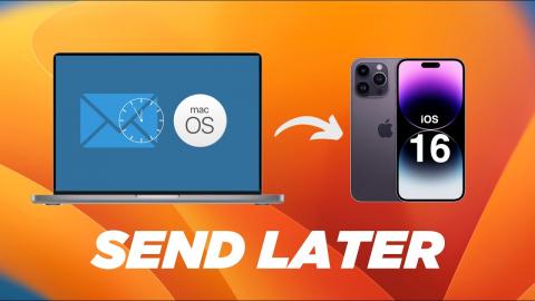 Schedule Emails on your Mac and iPhone