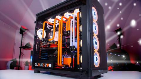 ULTIMATE $10000 Water Cooled Workstation PC Build - 2080 ti + i9 10980xe