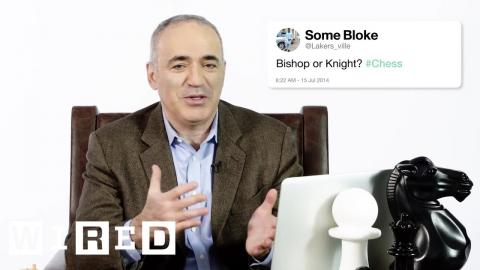 Garry Kasparov Answers Chess Questions From Twitter | Tech Support | WIRED