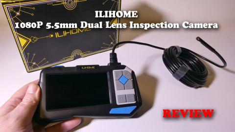 ILIHOME1080P 5.5mm Dual Lens Inspection Camera REVIEW
