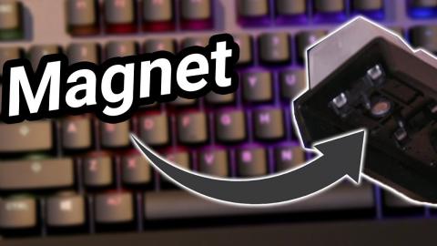 Why does this keyboard have a MAGNET in every key? - Steelseries Apex Pro First Look