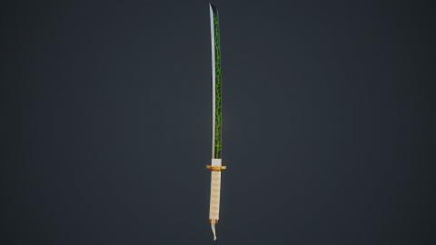 Speed Modeling | Zenitsu Katana from Demon Slayer | Maya