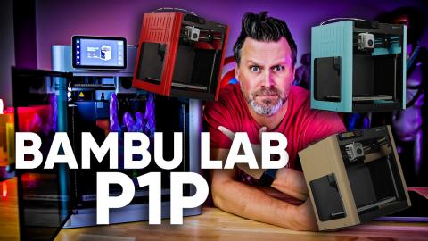 LEAKED - Bambu Lab P1P NEW Mystery 3D Printer - CHEAPER X1 Carbon?