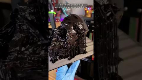 Melted Darth Vader