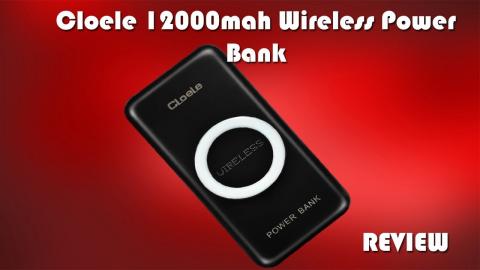 Cloele 12000mah Qi Wireless Charging Power Bank Review