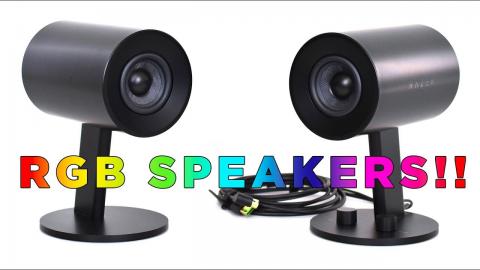 Razer Nommo Chroma Speakers - Yes, RGB with speakers!