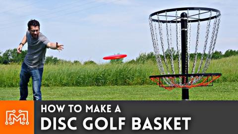 How to Make a Disc Golf Basket