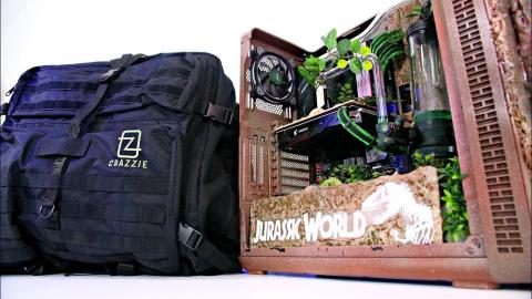 I Can Fit My Custom PC In this Crazzie GTR-1 Backpack! What Else?