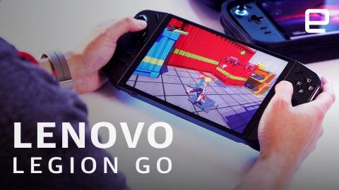 Lenovo Legion Go hands-on: A more Switch-like handheld gaming PC