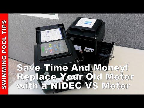 Save Time and Money by Installing a NIDEC VS Motor When Replacing Your Old Motor. Simple and Easy!