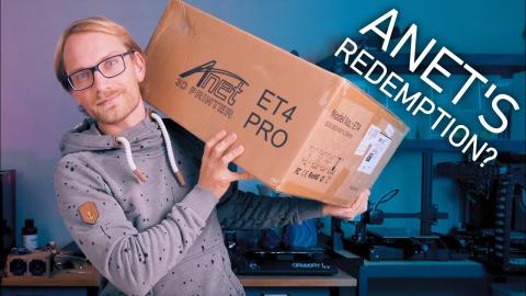 Is this ANET's comeback? ET4 Pro live unboxing and first print! ????
