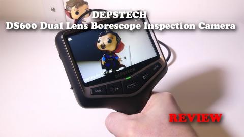 DEPSTECH DS600 Dual Lens Borescope Inspection Camera REVIEW