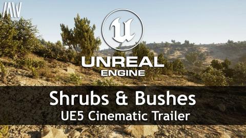 MAWI Shrubs & Bushes | Unreal Engine 5 | Cinematic Trailer #unrealengine #UE5 #gamedev