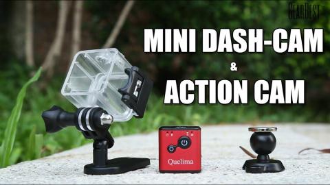 Quelima SQ13 Mini Car Dashboard and Portable Camera DVR - GearBest