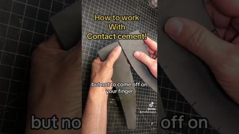 How to use Contact Cement
